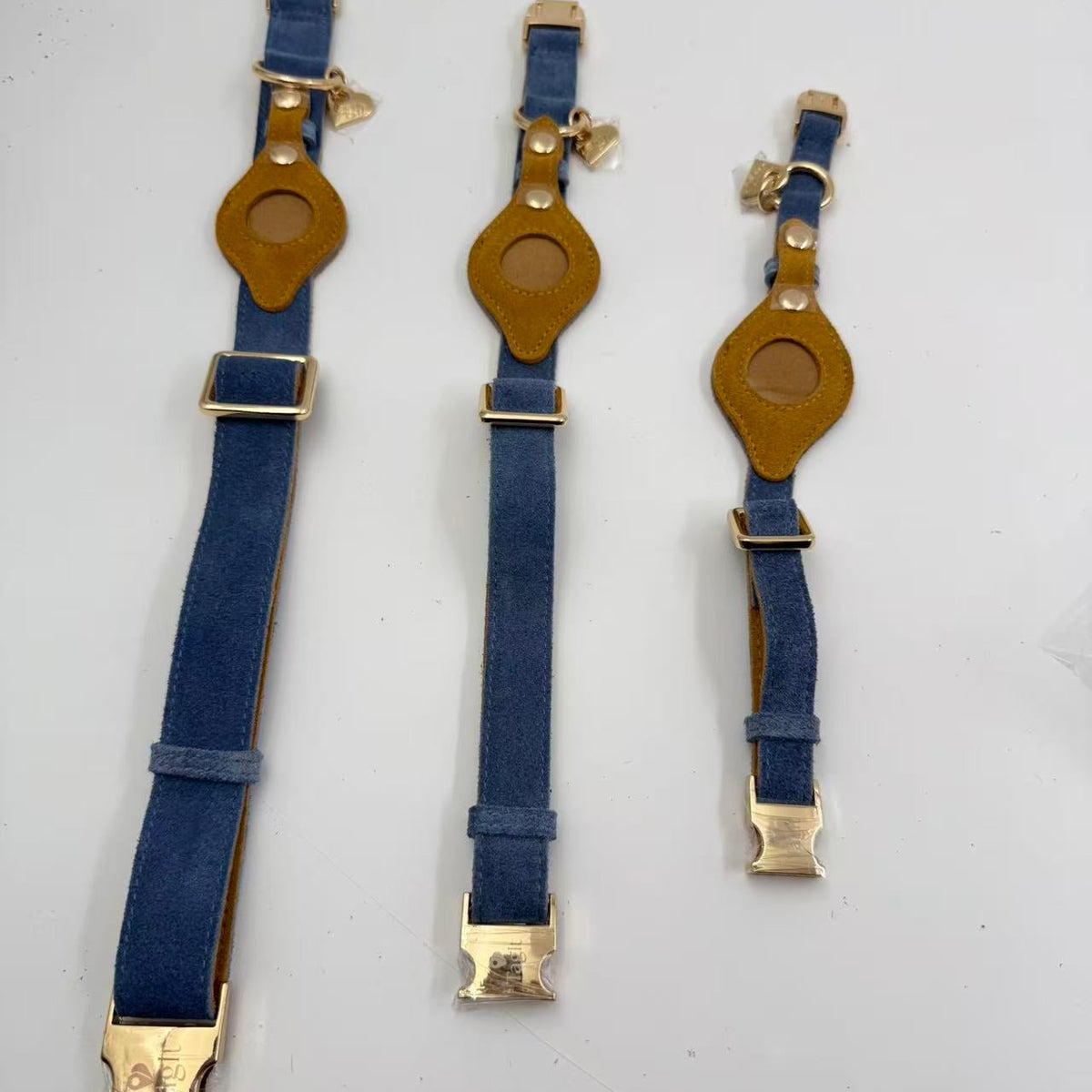 Heirloom Suede Dog Collar