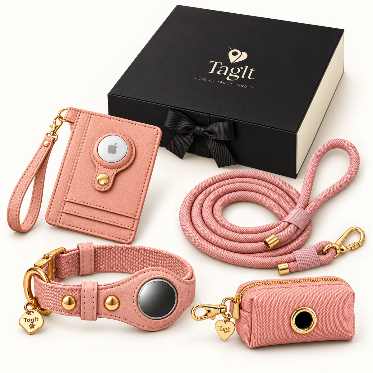 Blush Sidekick Gift Set — complete contents and TagIt gift box — all-groups