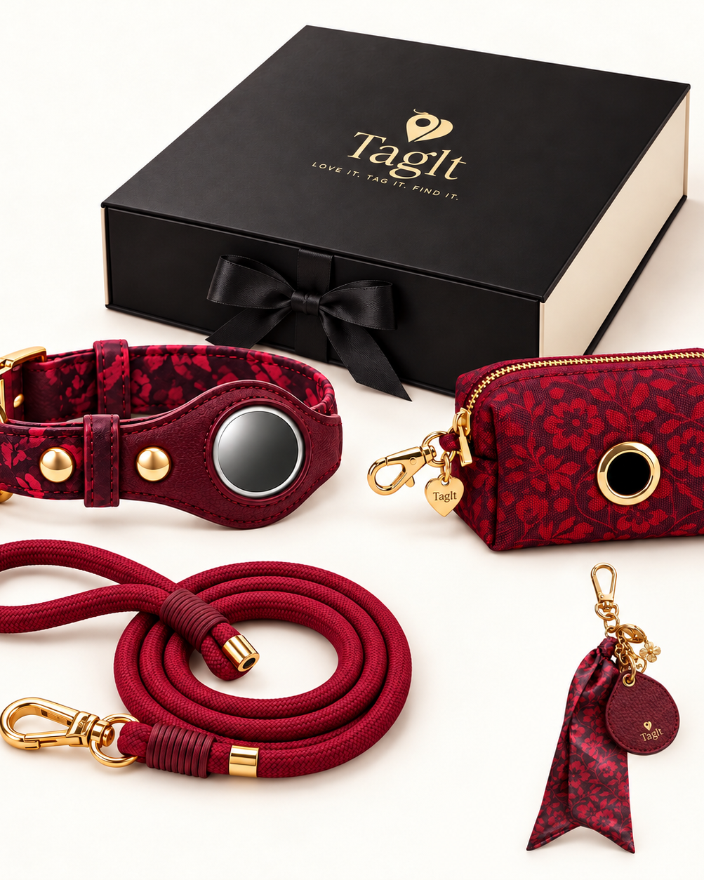 Together Everywhere Gift Set — complete contents with coordinated Keep Close keychain and gift box — all-groups
