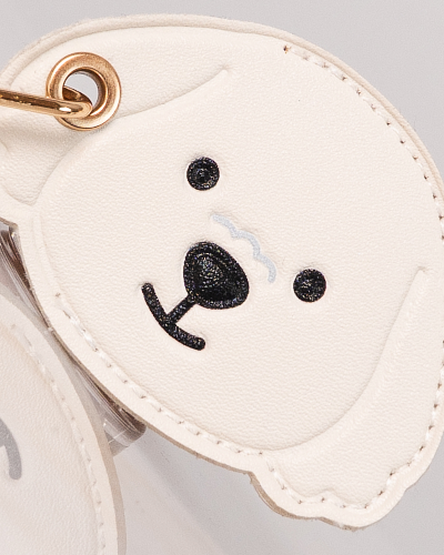 Little Explorer Universal Tracker Charm — White Dog — product image 5