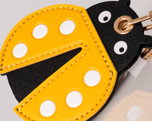 Little Explorer Universal Tracker Charm — Yellow Ladybug — product image 6