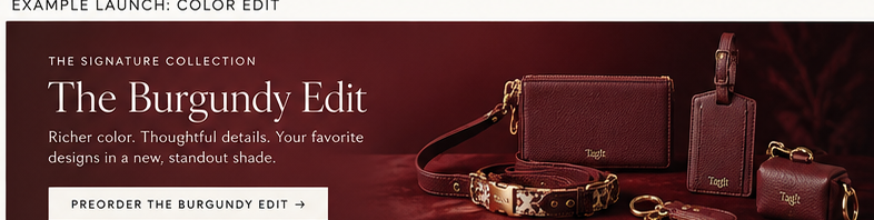The Burgundy Edit