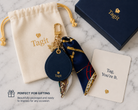 Spirit Animal AirTag Bag Charm — Deep Blue Butterfly — product image 4
