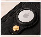 Carry Smart Pebble Leather AirTag Wallet + Wristlet — Black — PDP image 6 — all-groups