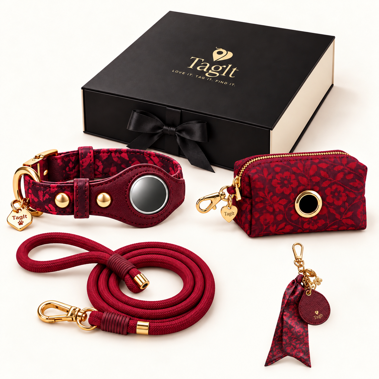 Together Everywhere Gift Set — complete contents with coordinated Keep Close keychain and gift box — all-groups