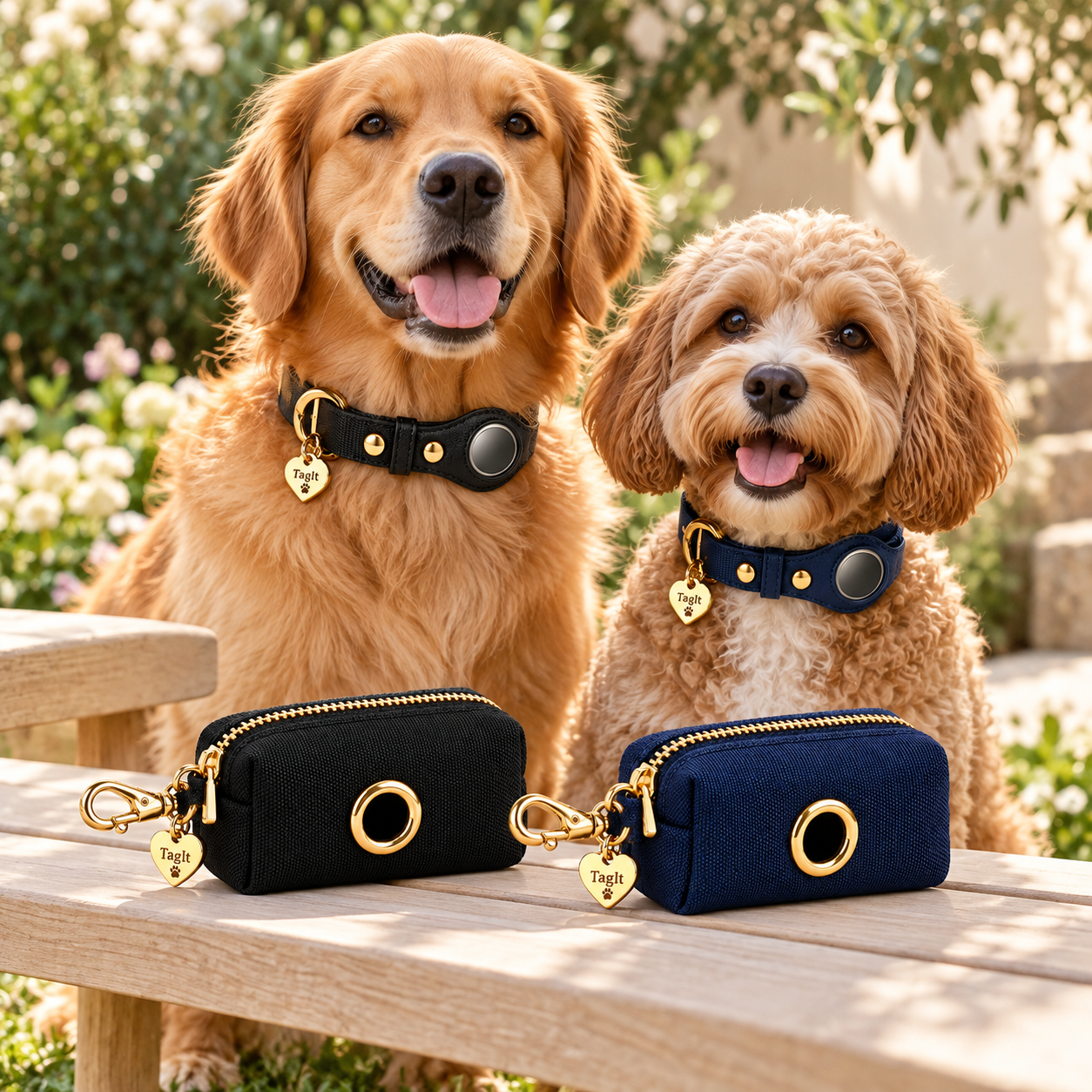 Two Dog Essentials Gift Set — lifestyle featuring included products — all-groups
