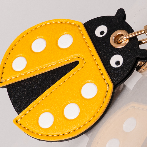 Little Explorer Universal Tracker Charm — Yellow Ladybug — product image 6